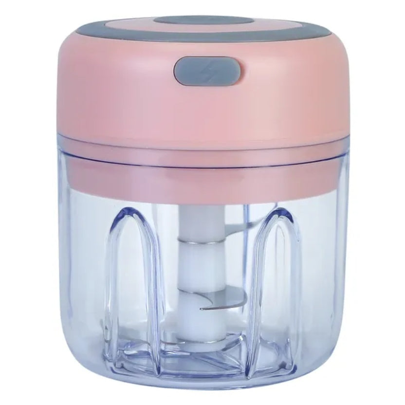 Mini Electric Garlic & Ginger Chopper – Cordless Food Mincer