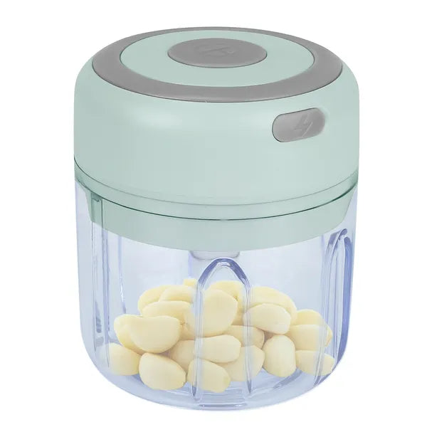 Mini Electric Garlic & Ginger Chopper – Cordless Food Mincer