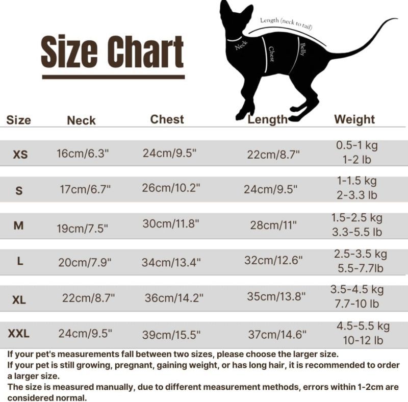 Sphynx Cat Clothes
