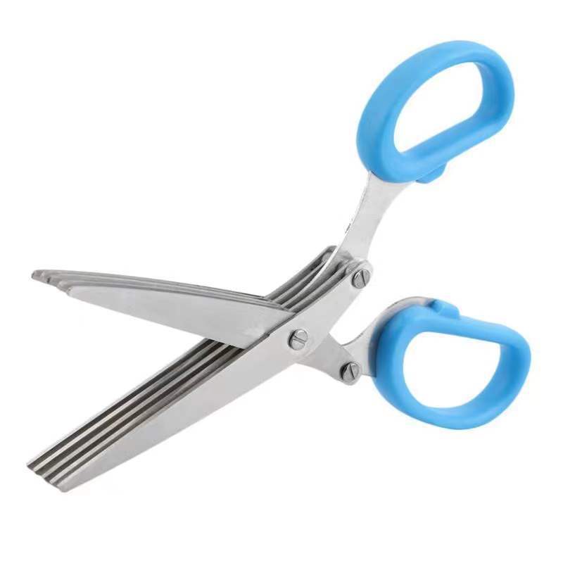 Multifunctional Stainless Steel Kitchen Scissors – Household Food Tool