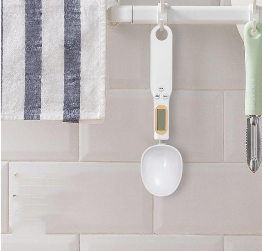 Digital Measuring Spoon Scale – Precision Kitchen Tool for Healthy Cooking