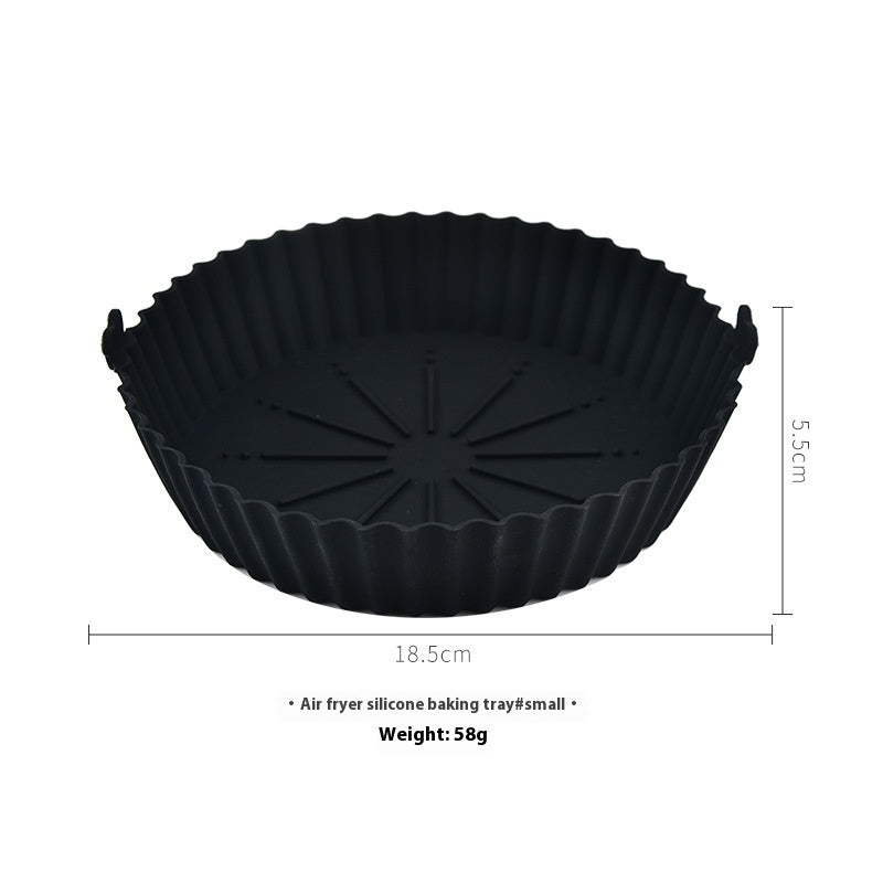Reusable Air Fryer Silicone Liner – Non-Stick Baking Mat for Easy Cleaning